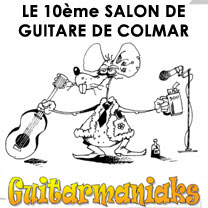 luthiers guitares et basses : Guitarmaniaks  - 10�me Salon de la Guitare de Colmar