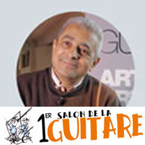 video guitare : Philippe Clain - Au salon de la guitare de la Bellevilloise 2015 avec laguitare.com