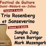 Albums CD DVD Disques guitariste : Les Cordes sensibles - 10ème édition du Festival Guitare Saint-Médard-en-Jal avec laguitare.com