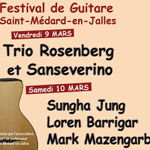 Albums CD DVD Disques guitariste : Les Cordes sensibles - 10me dition du Festival Guitare Saint-Mdard-en-Jal avec laguitare.com