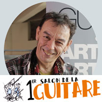 luthiers guitares et basses : DNG  - Au salon de la guitare de la Bellevilloise 2015