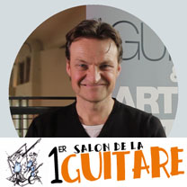 luthiers guitares et basses : Didier Duboscq  - Au salon de la guitare de la Bellevilloise 2015