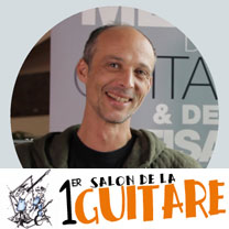 video guitare : Thomas Fejoz - Au salon de la guitare de la Bellevilloise 2015 avec laguitare.com