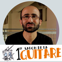 video guitare : Sébastien Gavet - Au salon de la guitare de la Bellevilloise 2015 avec laguitare.com