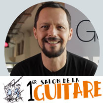 video guitare : Gabin Graff - Au salon de la guitare de la Bellevilloise 2015 avec laguitare.com