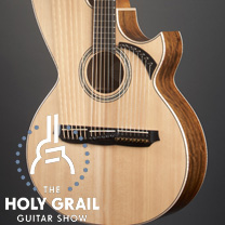 video guitare : Michel Pellerin - Guitare-Harpe au HGGS 2014 avec laguitare.com