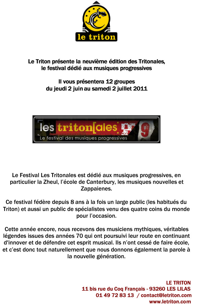 Concert du Triton - guitare