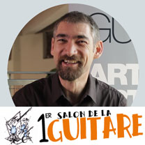 video guitare : Benedetti Nicolas Mercadal - Au salon de la guitare de la Bellevilloise 2015 avec laguitare.com