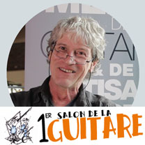 luthiers guitares et basses : Philippe Moneret  - Au salon de la guitare de la Bellevilloise 2015