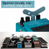 Matriel et accessoires laguitare.com : Option Knob - Gloknob pour pdales