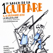 video guitare : La Bellevilloise - Salon de la Guitare, 1ère éd, les 5 et 6 décembre 201 avec laguitare.com