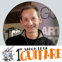 video guitare : François Vendramini - Au salon de la guitare de la Bellevilloise 2015 avec laguitare.com