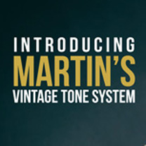 Matériel et accessoires laguitare.com : Martin - NAMM 2015 - Vintage Tone System