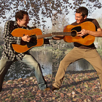 Albums CD DVD Disques guitariste : Woody Woodpickers - Rencontre avec Nico et Tom avec laguitare.com