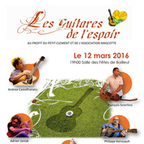 Albums CD DVD Disques guitariste : Les Guitares de l espoir - Concert caritatif avec laguitare.com