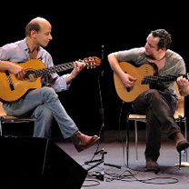 Albums CD DVD Disques guitariste : Acoustic Bazar - Ac. Bazar reçoit A.Tatich/E.Gombart avec laguitare.com