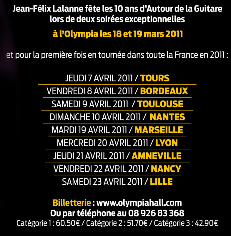 Autour de la guitare de Jean-Flix Lalanne