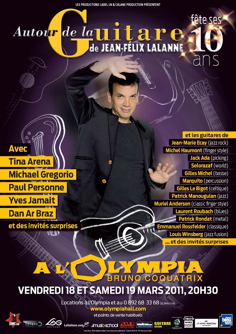 Autour de la guitare de Jean-Flix Lalanne