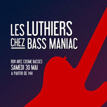 luthiers guitares et basses : Patrick Cosme  - Cosme bass chez Bass Maniac