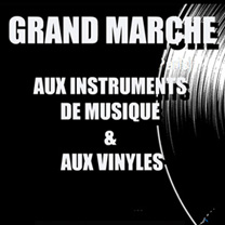 luthiers guitares et basses : Carreau du Temple  - Grand march instruments de musique et vinyles
