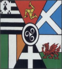 Le drapeau de la Celtie (Keltia)