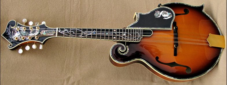 Hervé Coufleau - luthier guitare - mandoline F5 - laguitare.com