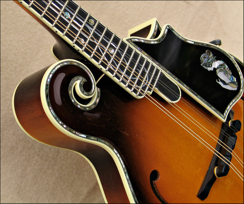 Hervé Coufleau - luthier guitare - mandoline F5 - laguitare.com