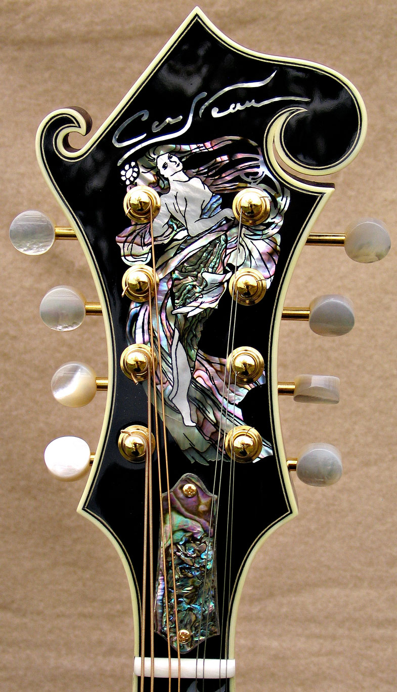 Herv Coufleau - luthier guitare - mandoline F5 - laguitare.com