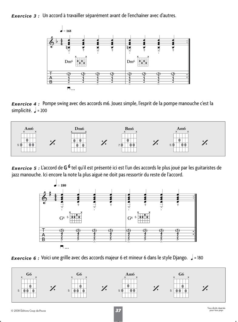 Swing Manouche - Coup de Pouce - laguitare.com