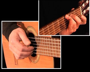 Coup de pouce : méthode guitare débutant : guitare folk - Denis
