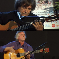 Sur Scne guitare : Bob Bonastre Manuel Delgado - en concert 1+1=3 avec laguitare.com