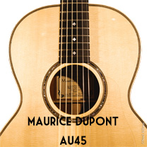 luthiers guitares et basses : Maurice Dupont  - Folk AU45