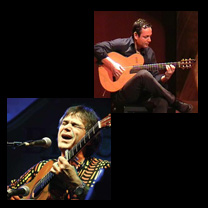 Albums CD DVD Disques guitariste : Eric Gombart et Bob Bonastre - En concert à l atelier dupont des arts avec laguitare.com