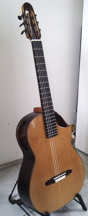 Gérard Audirac - luthier guitare - laguitare.com