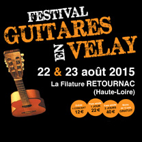 luthiers guitares et basses : Guitares en Velay  - 1ère édition du Festival
