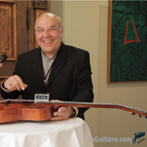 luthiers guitares et basses : Gérard Defurne  - The Holy Grail Guitar Show 2015