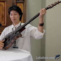 luthiers guitares et basses : Jersey Girl Kaz Goto  - The Holy Grail Guitar Show 2015