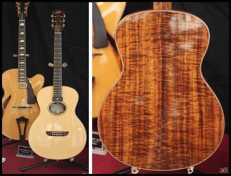 Festival guitare issoudun 2010 - Christophe Grellier luthier -  laguitare.com