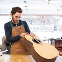 video guitare : Joël Michaud - Rencontre avec le luthier canadien avec laguitare.com