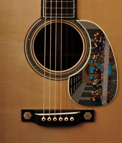 Martin Guitar - Leonardo da vinci guitar