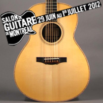 luthiers guitares et basses : Bill Tippin  - Salon de Guitare de Montr�al 2012