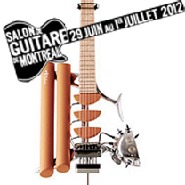 luthiers guitares et basses : Ulrich Teuffel  - Birdfish au Salon de Guitare de Montr�al 2012