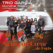 Albums CD DVD Disques guitariste : Trio Garcia - Swing au Coeur de Paris avec laguitare.com