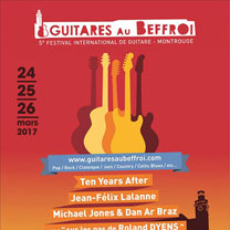 luthiers guitares et basses : Guitares au Beffroi  - Le salon de la belle guitare 2017