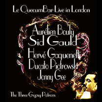 Albums CD DVD Disques guitariste : Aurélien Bouly - Le QuecumBar Live in London avec laguitare.com
