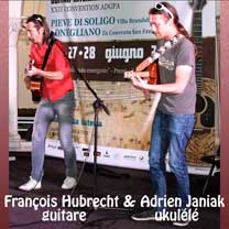 Albums CD DVD Disques guitariste : Acoustic Bazar - invite F. Hubrecht et A. Janiak avec laguitare.com