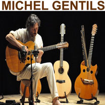 Albums CD DVD Disques guitariste : Michel Gentils - En concert avec laguitare.com