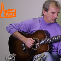 video guitare : Frères Chatelier - Modèle sunburst au salon de la belle guitare avec laguitare.com