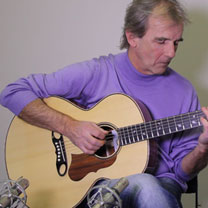 Matériel et accessoires laguitare.com : Franck Cheval - Annabel au Salon de la Belle Guitare