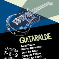 news Sur Scène guitare : Guitaralde - 6eme edition du 7 au 9 juillet avec laguitare.com